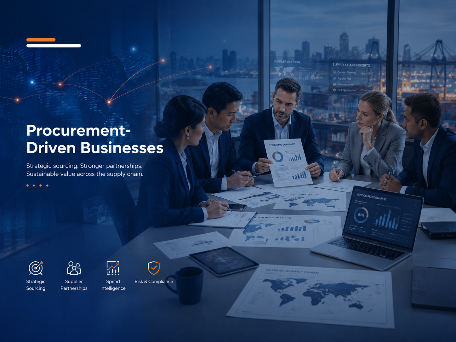 Procurement-Driven Businesses advisory sector visual